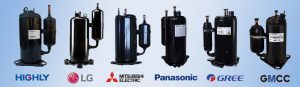 LG-GMCC-Panasonic-GREE-Landa-HIGHLY-Hitachi-BOYANG-BOYARD-Mitsubishi-Rotary-Compressor