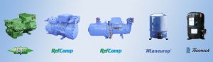 BITZER-Refcomp-TECUMSEH-Maneurop-XINGFA-ANKANG-Reciprocating-Hermetic-Screw-Compressor
