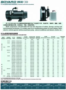 BOYANG BOYARD Rotary Compressor-DC